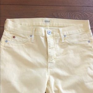 Yellow Hudson Jeans
